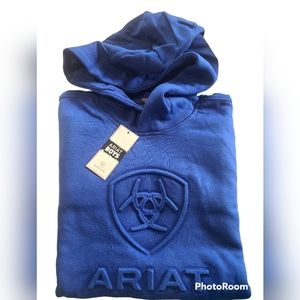 Ariat Basic Hoodie Sweatshirt Colbolt Blue.